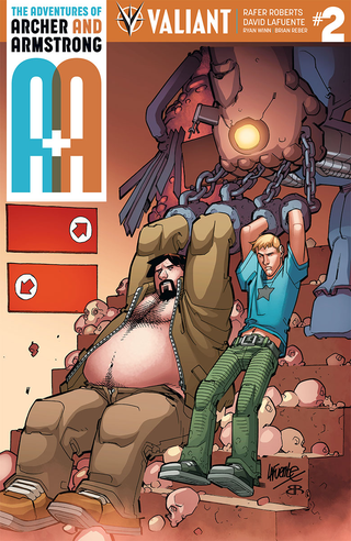 Illustration for article titled Valiant's New Archer & Armstrong Emojis Are Cute as Hell